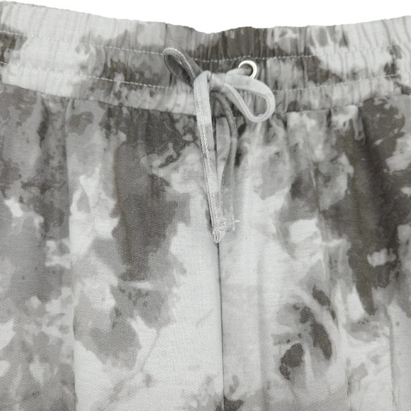 Bar III Jogger Pants Rock Wash Gray Tie Dye Pull On High Rise - Picture 3 of 9